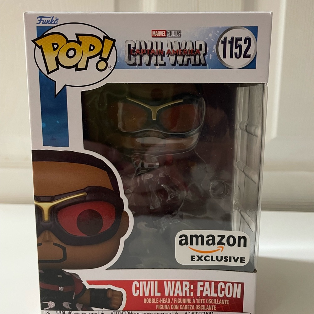 Marvel Pop! Falcon Figure with Red and Black Suit